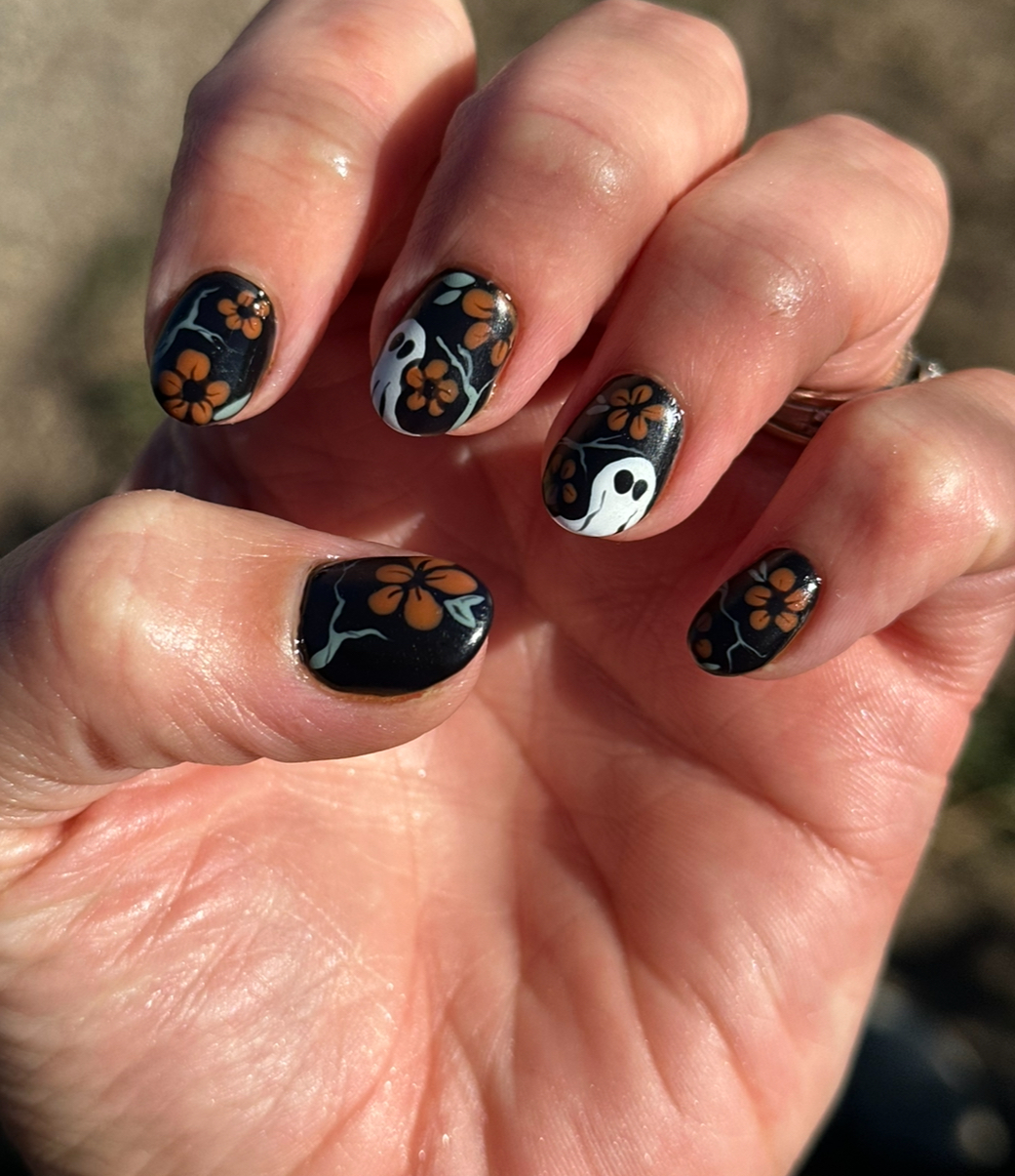 Piper Gretchen nail work in Dillon, Colorado